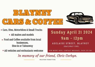 Cars and Coffee April 24  314 x 220